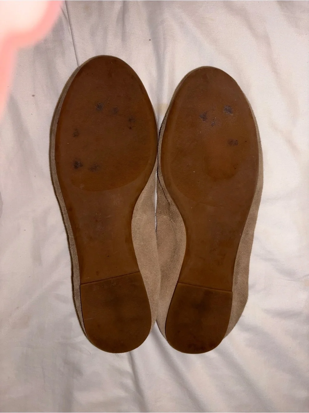 Lucky Brand Women’s Suede Tan Loafers Size 8